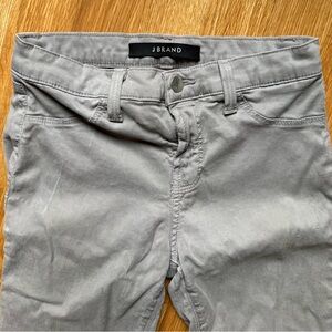 J Brand Gray Skinny Pants